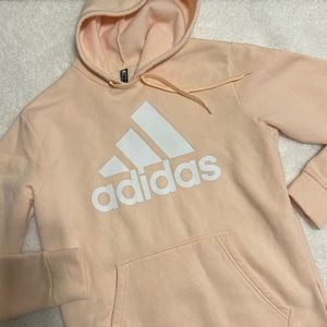 Adidas Light Salmon color hoodie. Size medium. Brand New, without tags